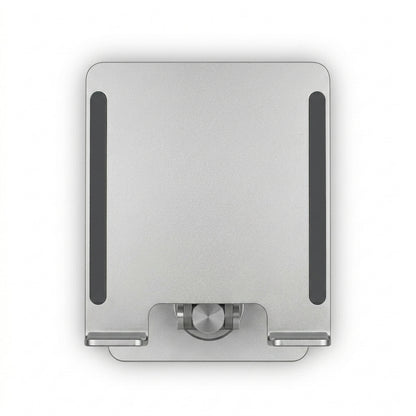 Foldable Aluminum Tablet Stand for Desk – Silver